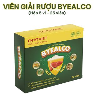 Byealco - Hỗ trợ giải rượu và cải thiện chức năng gan