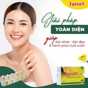 Eposoft 500 - Cân Bằng Nội Tiết Tố & Làm Đẹp Da Từ Úc 8 eposoft can bang noi tiet to lam dep da 1