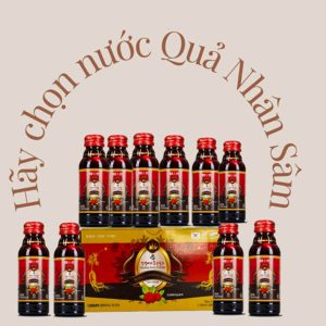Nước Uống Quả Sâm - Ginseng Berry S Drink 7 nuoc uong qua sam ginseng berry s drink 1