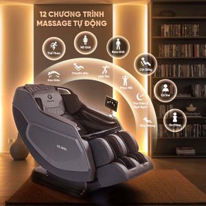 Ghế massage Delight X - Nâng Tầm Thư Giãn, Phục Hồi Sức Khỏe Toàn Diện