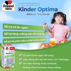 Kinder Optima - Giúp trẻ phát triển cơ thể khỏe mạnh 8 Kinder Optima 1
