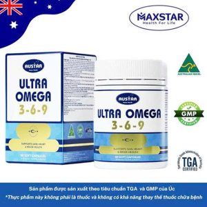 Viên Uống Austar Ultra Omega 3-6-9 - Bí Quyết Cho Sức Khỏe Từ Úc 9 austar ultra omega 3 6 9