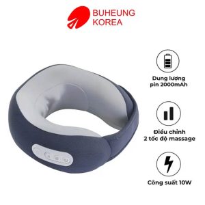 Gối Massage Cổ Buheung MK-333 - Giảm Đau Mỏi Tức Thì, Thư Giãn Tuyệt Đối 7 goi massage co buheung mk 333