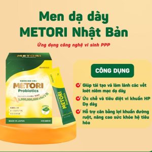 Men Dạ Dày Metori Nhật Bản Phục Hồi Niêm Mạc Dạ Dày 9 Men Dạ Dày Metori Nhật Bản Phục Hồi Niêm Mạc Dạ Dày - Ảnh 3