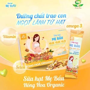 Sữa Hạt Mẹ Bầu Hồng Hoa - Dinh Dưỡng Thai Kỳ Toàn Diện 10 Sữa Hạt Mẹ Bầu Hồng Hoa - Dinh Dưỡng Thai Kỳ Toàn Diện - Ảnh 4