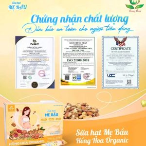 Sữa Hạt Mẹ Bầu Hồng Hoa - Dinh Dưỡng Thai Kỳ Toàn Diện 12 Sữa Hạt Mẹ Bầu Hồng Hoa - Dinh Dưỡng Thai Kỳ Toàn Diện - Ảnh 6
