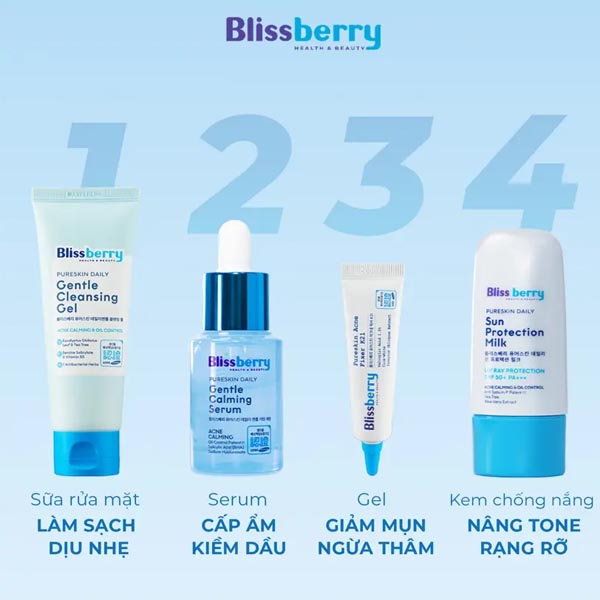 Gel Blissberry 15ml Bôi Mụn Giảm Sưng & Mờ Thâm Hiệu Quả 7 Gel Blissberry 15ml Bôi Mụn Giảm Sưng & Mờ Thâm Hiệu Quả - Ảnh 5