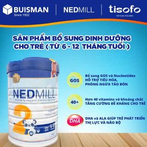 Nedmill Stage 2 – Sữa cho Trẻ từ 6-12 tháng tuổi 9 Nedmill Stage 2 – Sữa cho Trẻ từ 6-12 tháng tuổi - Ảnh 3