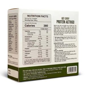 Cordy Protein ActivGo - Nguồn Đạm Thực Vật Thuần Chay - Ảnh 2