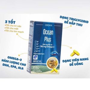 Ocean Plus Dầu Cá Omega 3 ORZAX - Ảnh 3