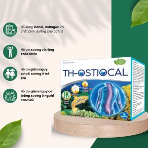 TH-Ostiocal - Giải Pháp Bổ Sung Canxi Và Collagen Giúp Xương Răng Chắc Khỏe - Ảnh 2