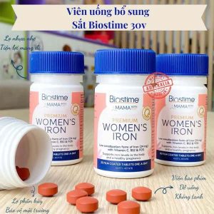 Viên Uống Sắt Hữu Cơ Biostime Úc - Giải Pháp Bổ Sung Sắt Toàn Diện 11 Viên Uống Sắt Hữu Cơ Biostime Úc - Giải Pháp Bổ Sung Sắt Toàn Diện - Ảnh 3