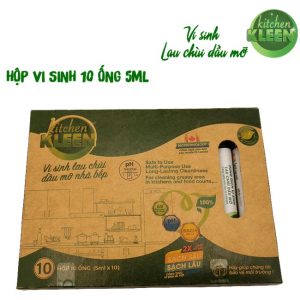 Hộp Vi Sinh Lau Chùi Dầu Mỡ Kitchen Kleen - Đánh Bay Dầu Mỡ Nhà Bếp 8 Hộp Vi Sinh Lau Chùi Dầu Mỡ Kitchen Kleen - Đánh Bay Dầu Mỡ Nhà Bếp - Ảnh 2