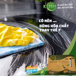 Hộp Vi Sinh Lau Chùi Dầu Mỡ Kitchen Kleen - Đánh Bay Dầu Mỡ Nhà Bếp 9 Hộp Vi Sinh Lau Chùi Dầu Mỡ Kitchen Kleen - Đánh Bay Dầu Mỡ Nhà Bếp - Ảnh 3