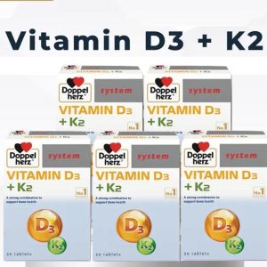 Vitamin D3 K2 Hỗ Trợ Hấp Thu Canxi, Giảm Loãng Xương - Ảnh 3