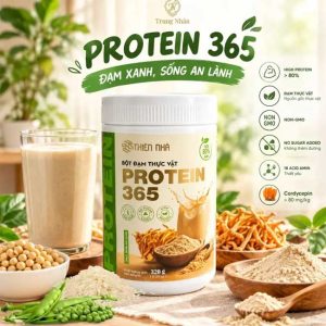 Bột Đạm Thực Vật Protein 365 - Giải Pháp Bổ Sung Đạm Toàn Diện