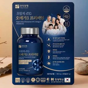 Supercritical Extracted rTG Omega 3 Premium Hàn Quốc