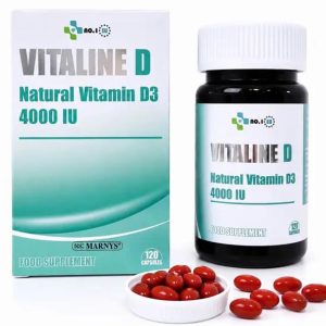 Vitaline D - Viên Uống Vitamin D3 4000 IU Tây Ban Nha