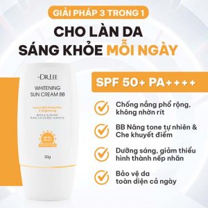 Kem Chống Nắng Nâng Tone Ngừa Lão Hóa Bakuchiol +Dr.lee
