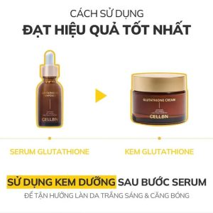 Serum Trắng Da Mờ Thâm Nám Glutathione 20.000ppm CELLBN - Ảnh 2